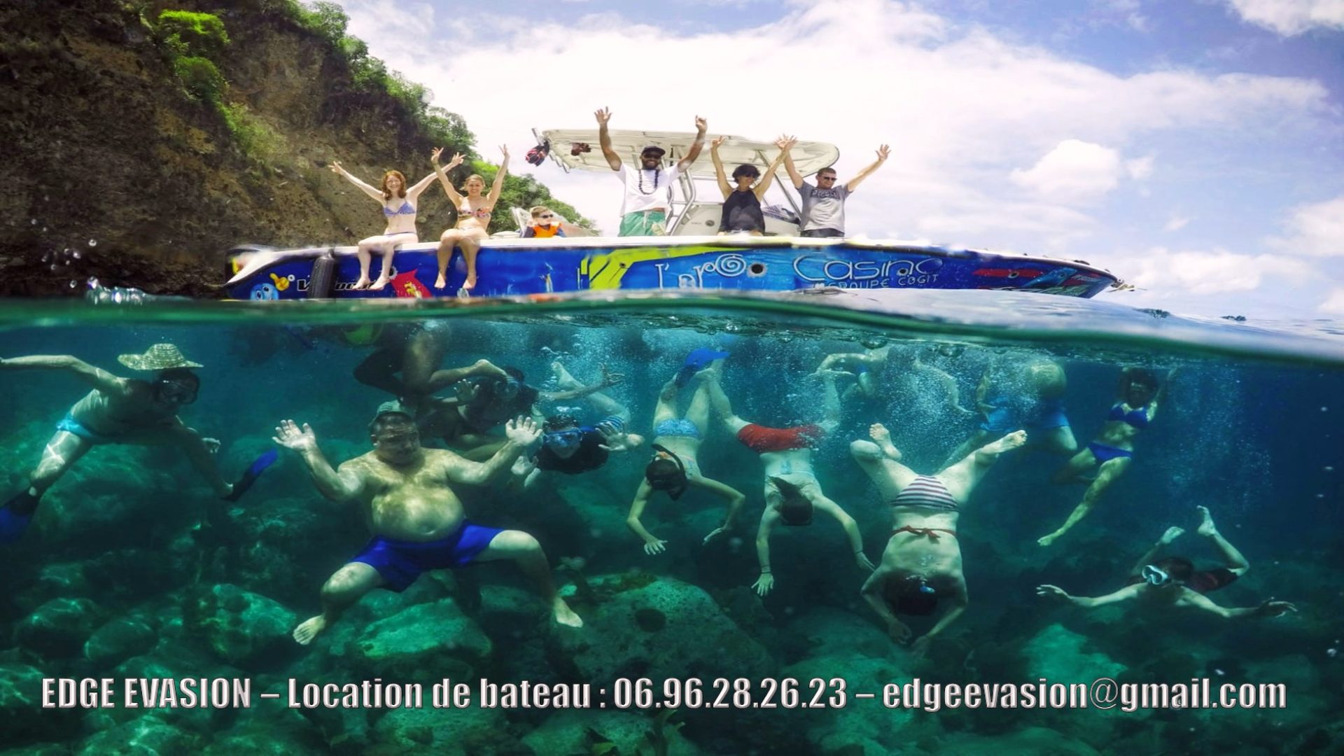 Egde Evasion - sortie en mer