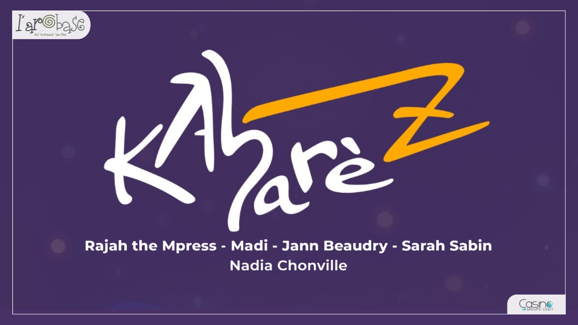 Dînez avec Kabarè Z (2éme)