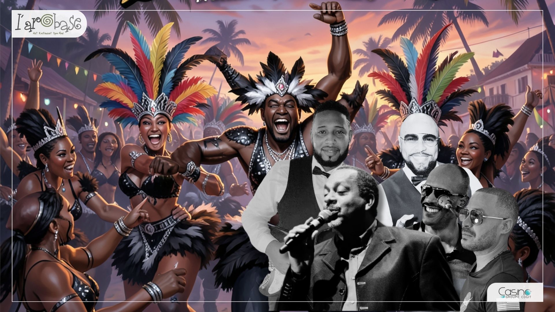 Dînez avec Ambiance 3D Carnaval