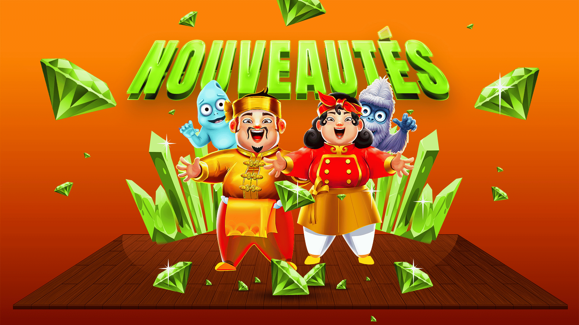 9 NOUVEAUTES EN SALLE